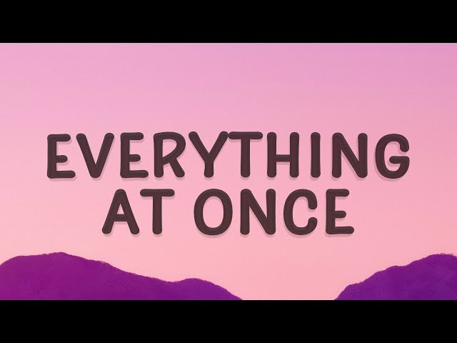 Lenka - Everything At Once (Lyrics)