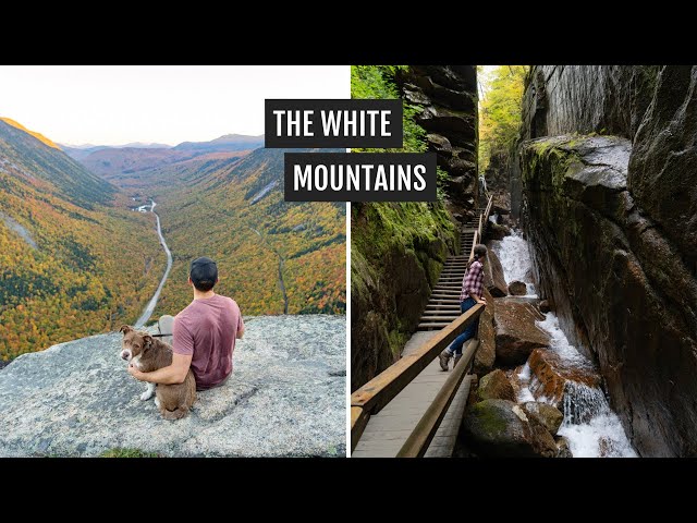 FALL Road Trip in New Hampshire’s White Mountains! 🍁 | Flume Gorge, Kancamagus Highway, & MORE!