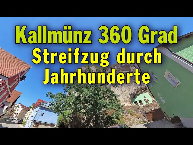 Kallmünz 360 Grad:  Mit dem Fahrrad durch Kallmünz - Streifzug durch die „Perle des Naabtals“