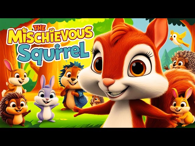 Mischievous Squirrel | Magical Squirrel Story | English Stories | Moral Stories