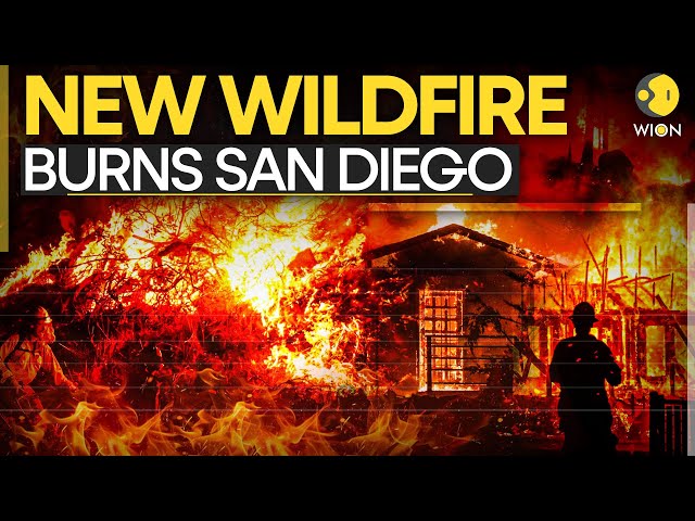 California Wildfire LIVE: San Diego On High Alert As Alarming Brush Fires Rages | LA Wildfires 2025