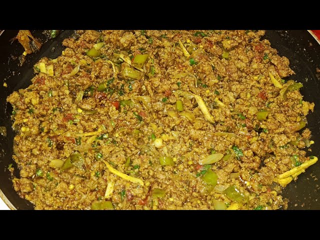 Dhaba Style Tawa Qeema Recipe | Jhatpat Beef Qeema | Spicy Beef Mince Recipe