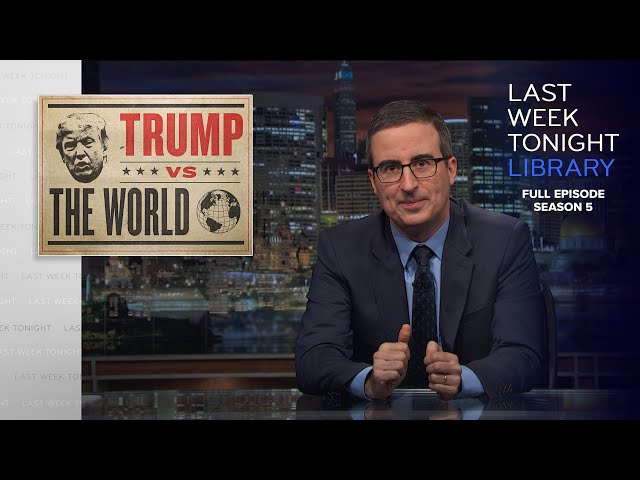 S5 E1: Trump vs. the World, Parkland & Australia: Last Week Tonight with John Oliver