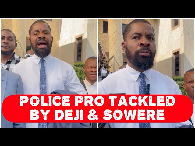 Deji Adeyunju & Sowore Tackle The Nigeria Police  PRO