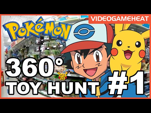 Pokémon TOY HUNTING in 360° #1 | Sun & Moon: Litten, Rowlet, Popplio Final Evolution's Discussion