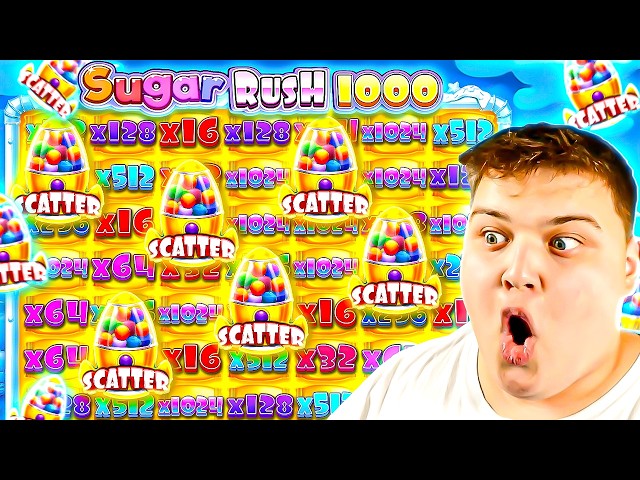 I KEPT GETTING RETRIGGERS On SUGAR RUSH.. WTF!