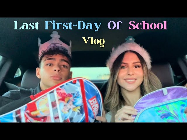 LAST FIRST-DAY OF SCHOOL VLOG | Senior 2025