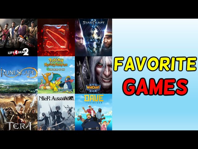 Games I Enjoyed Playing