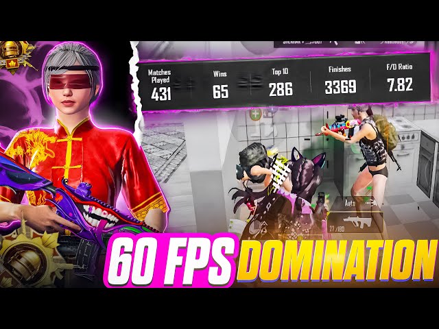 Power of 60 FPS player in BGMI 🔥| In 2025 Is 60 FPS Worthy in | BGMI