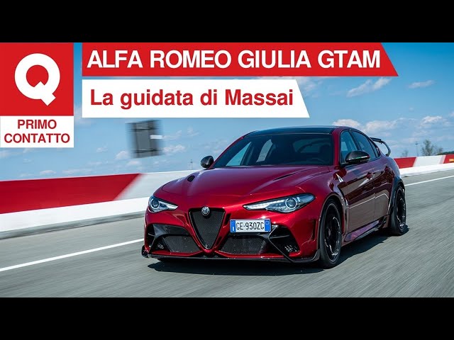 L'Alfa Romeo Giulia GTAm messa alla frusta da Paolo Massai