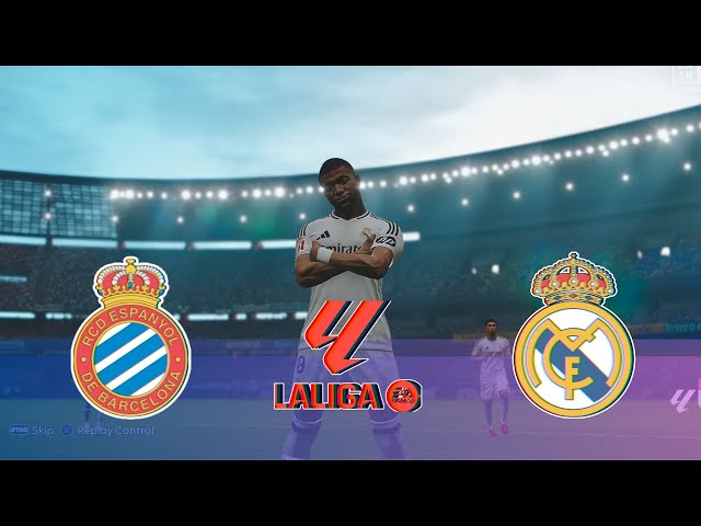 Espanyol vs Real Madrid - Mbappe, Vini jr, | La Liga 24/25 | Full Match - All Goals