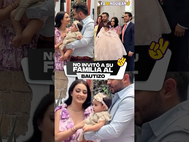 El hijo mayor de Eugenio Derbez no invitó a su familia al bautizo de su hija.