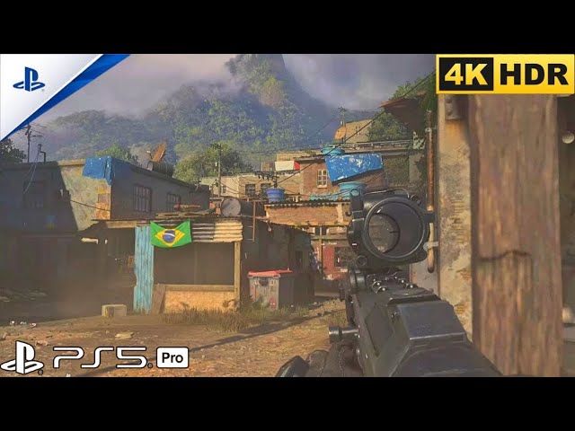 (PS5PRO) BRAZIL WAR | Realistic Immersive ULTRA Graphics Gameplay [4K 60FPS HDR] Call of Duty