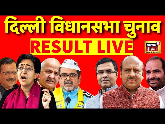 Delhi Assembly Election Result Live: दिल्ली चुनाव के नतीजे | AAP VS BJP | Arvind Kejriwal | PM Modi