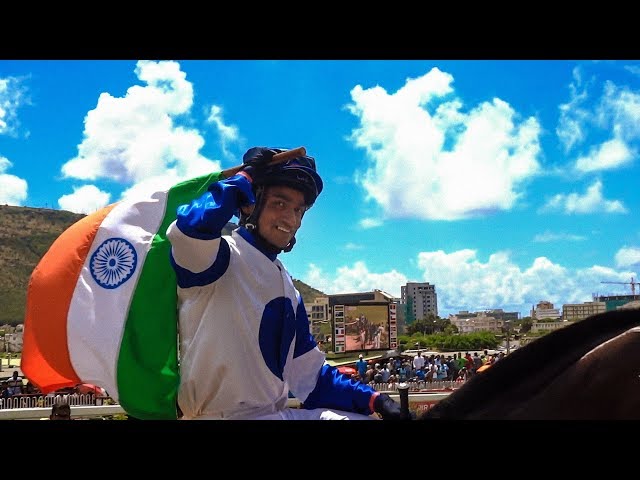 Akshay Kumar Wins | Mauritius | international Jockey Meet | India! India!