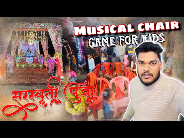 Musical chair / game for kids / saraswati puja