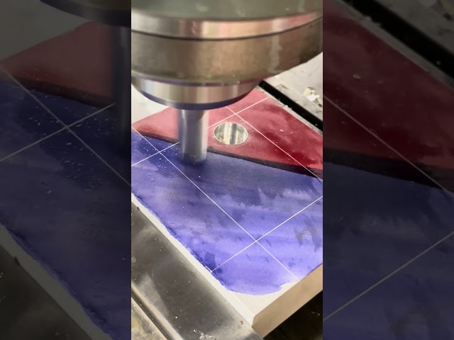 Touching off a finishing end mill