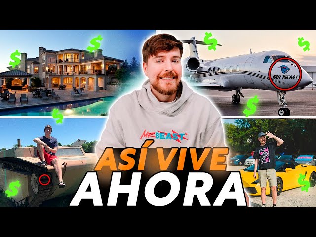 Así es la LUJOSA vida del YOUTUBER MÁS RICO del mundo MR BEAST - The BRO!