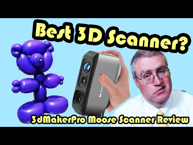 3D Printing Balloon Animals with the #3DMakerPro #Moose 3D Scanner