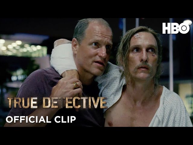 Rust Cohle & Marty Hart Bond at the Hospital | True Detective | HBO