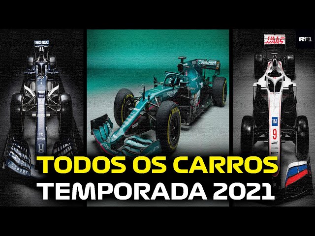 ALL THE CARS OF THE 2021 SEASON OF FORMULA 1