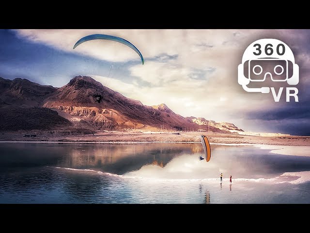 Fly the Dead Sea in VR | Shot in 5K