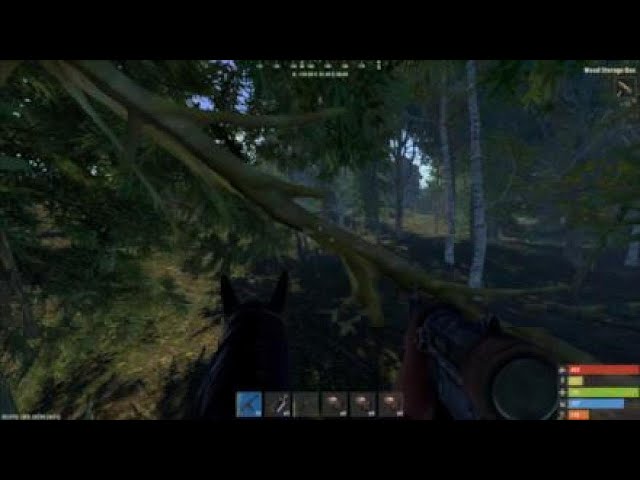 RUST Drive-bys and Walk Downs on Horse SOLO