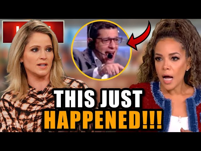 Sunny Hostin 'The View' Host ESCORTED OFF STAGE By Producer After BAD ALTERCATION With Sara Haines