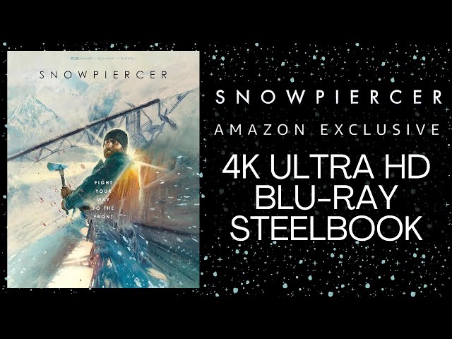 Snowpiercer Limited Edition Amazon Exclusive 4K Ultra HD Blu-ray 3-Disc Steelbook