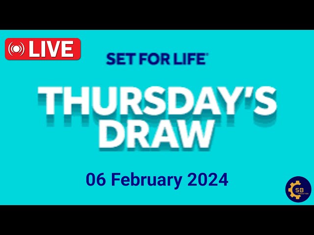 The National Lottery Set For Life Live draw results from Thursday 06 February 2025 | tonight's