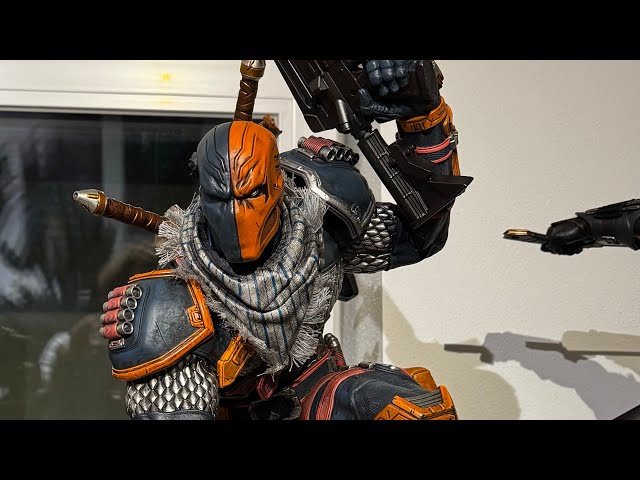 Detailed Review of Deathstroke Comic New 52 Prime 1 Studio Statue