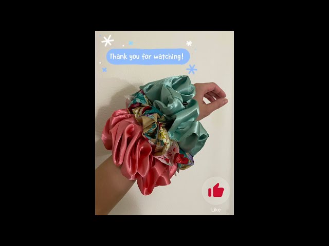 XXL scrunchies unboxing! #XXLscrunchie #XXLscrunchie&co