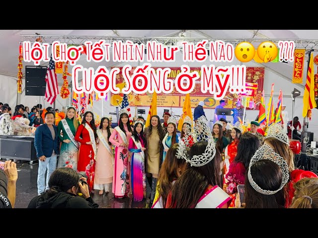 Chợ Tết ở Bắc Cali Nhìn Như Thế Nào? Little Saigon Thành Phố Elk Grove Cali USA!