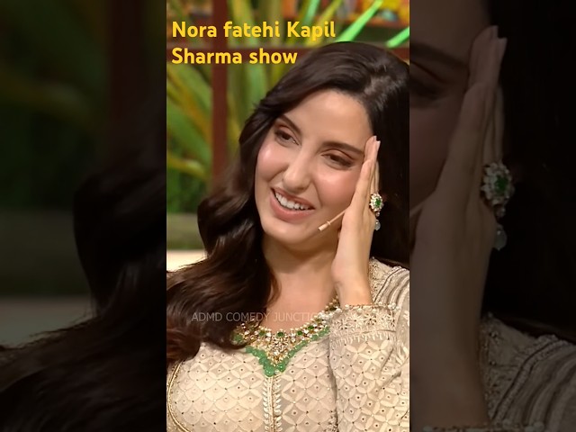 Nora fatehi 💕 Kapil Sharma show 🏆 Ajay Devgan comedy video #bollywood ✅