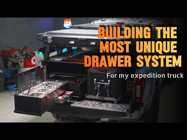 Custom Truck Camping Drawer Fabrication