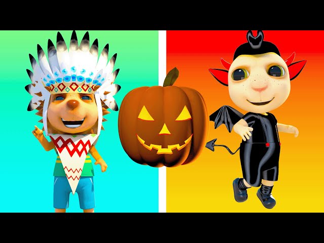 Torni como Índio vs Tommy como Diabinho: O Duelo de Halloween! 🎃👹 Histórias de Dolly