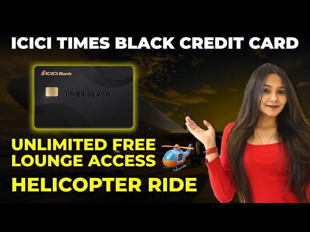 Breaking: ICICI Times Black Credit Card Launched!