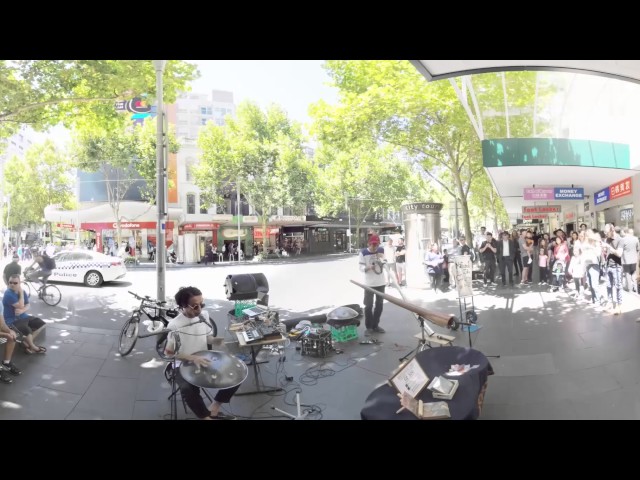 Melbourne Buskers, today Jonas (Matsumoto Zoku) VR-360