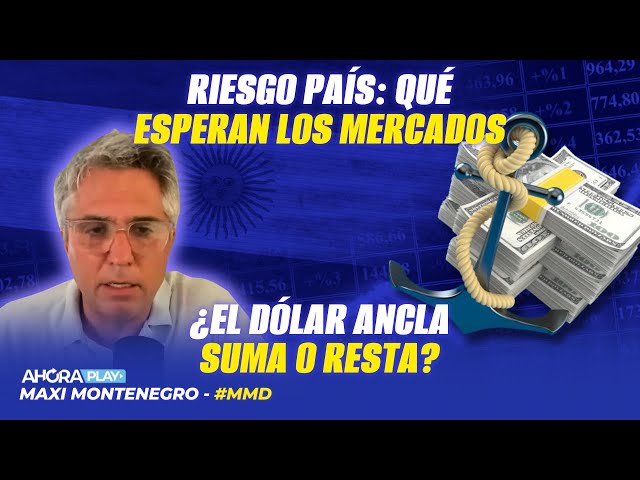 RIESGO PAÍS: QUÉ ESPERAN LOS MERCADOS ¿EL DÓLAR ANCLA SUMA O RESTA? | Maxi Montenegro #maximediodía