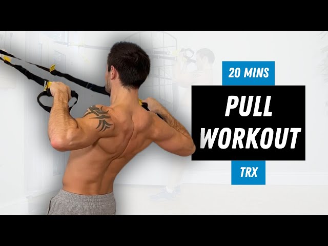 20 Min TRX PULL WORKOUT - BACK, SHOULDERS & BICEPS 💪