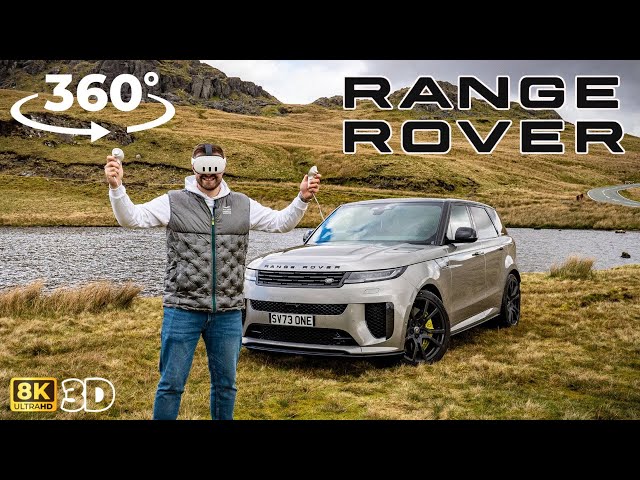 World's First Immersive Car Review: Range Rover Sport SV | 8K 3D