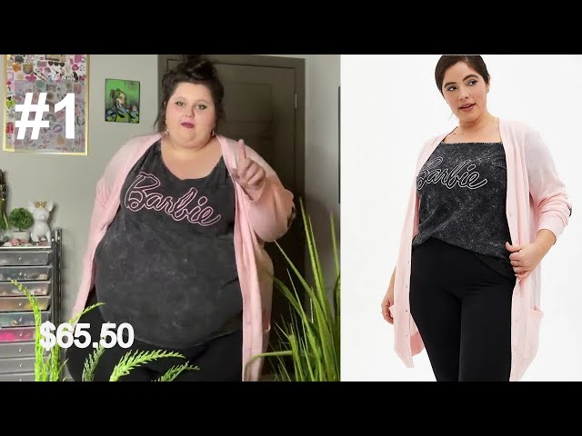 Amberlynn Reid Delusional Torrid try on haul who wore it best and cost