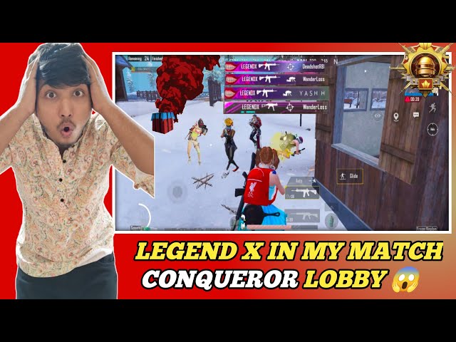 I Killed @LegendXBOi With Conqueror Lobby 😱 | Solo Vs Squad Gameplay #bgmi #solovssquad #gameplay