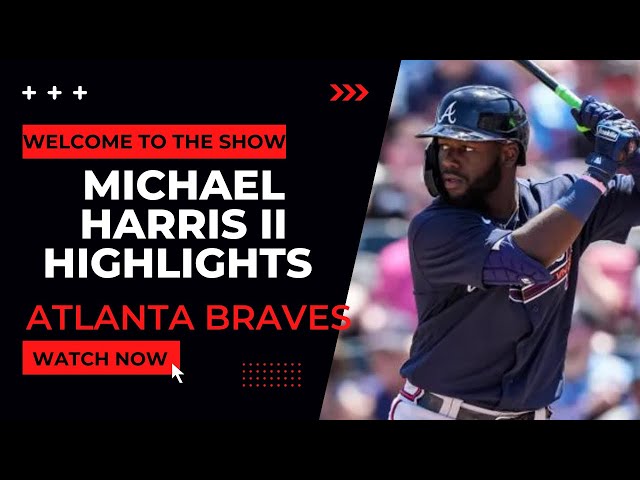 Atlanta Braves Michael Harris II Highlights | Braves Top Prospect | 4K