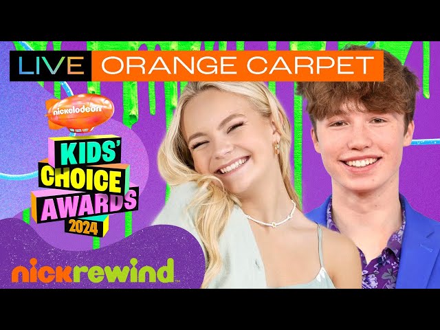 🚨LIVE: Kids' Choice Awards EXCLUSIVE Creator Party on the Orange Carpet with @Pressley & @OwenHolt!