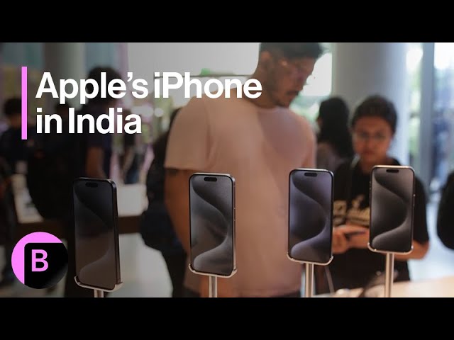 Apple Ships $6 Billion of iPhones From India in Shift From China