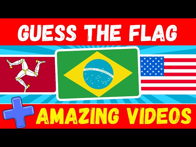 Guess the flags | +Amazing videos 🏴 | @QuizPalace2024  😍