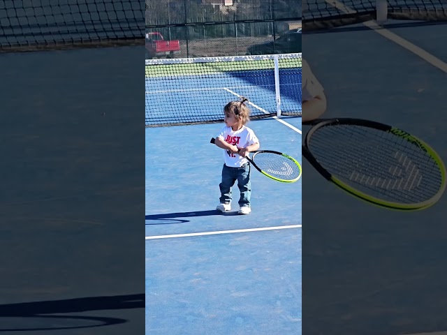 Cutebaby ❤️ 🥰 😘 #ytshorts #cutebaby #trending #shorts #youtube #baby #cute #lawntennis #tennis