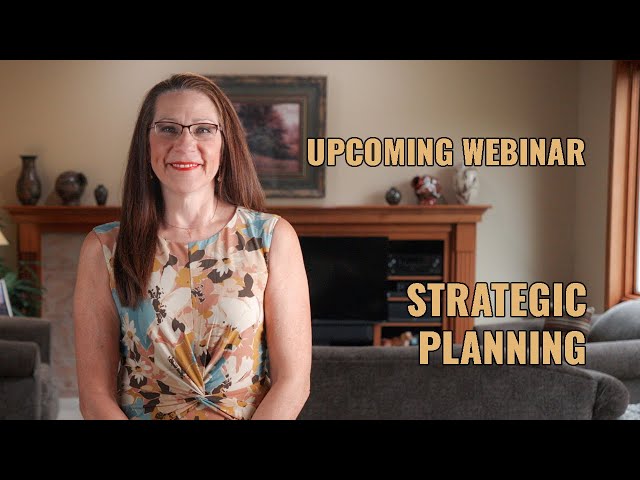 Webinar: Strategic Planning for Your Community Bank – It’s All About Your Strategy!