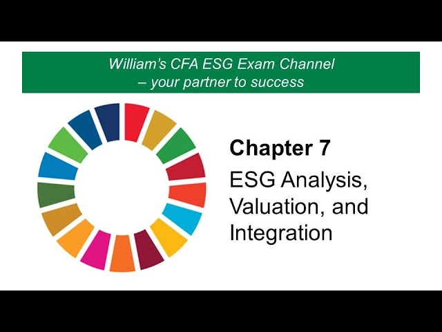 CFA Certificate in ESG Investing Exam Tutorial - Chapter 7